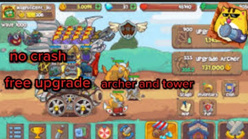 Catnrobot free upgrade archer and tower no crash