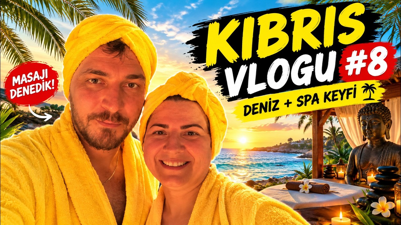 KIBRIS'IN EN İYİ SPA MERKEZİ Mİ? 🧘‍♂️ Sauna, Hamam & Masaj Testi | Kıbrıs Vlogu #8