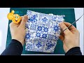 DIY - A USEFUL IDEA with Cardboard and Napkin