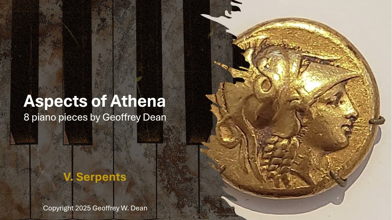 Aspects of Athena for piano by Geoffrey W. Dean