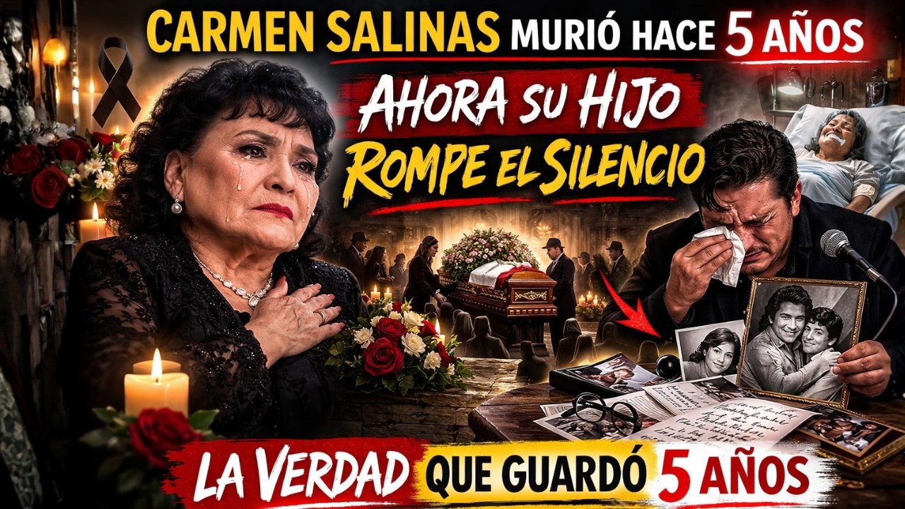 Carmen Salinas murió hace 5 años, ahora su hijo rompe el silencio