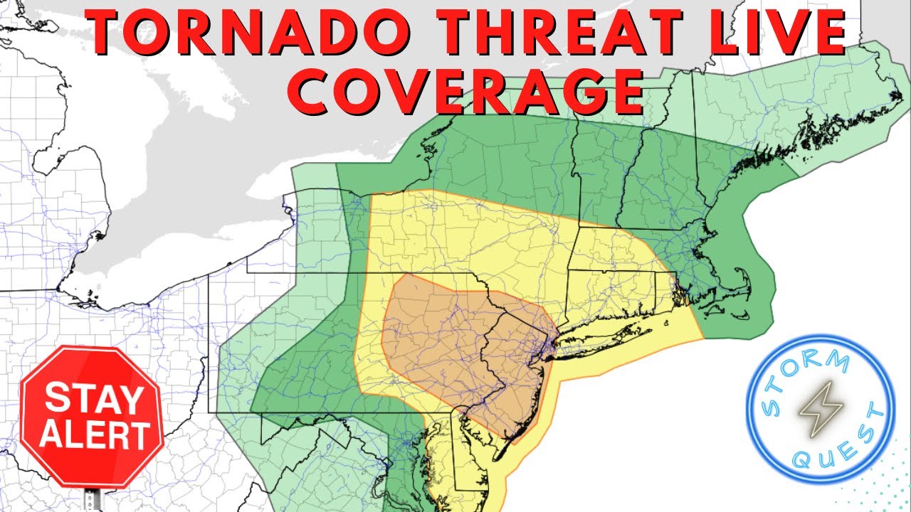 Tornado Threat Live Coverage - YouTube