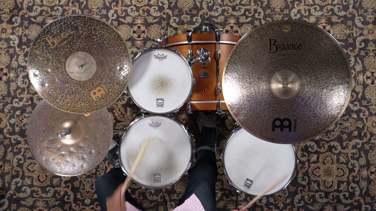 Meinl 16" Byzance Vintage Sand Hats - 1064/1686g (B16SAH-1100425O)