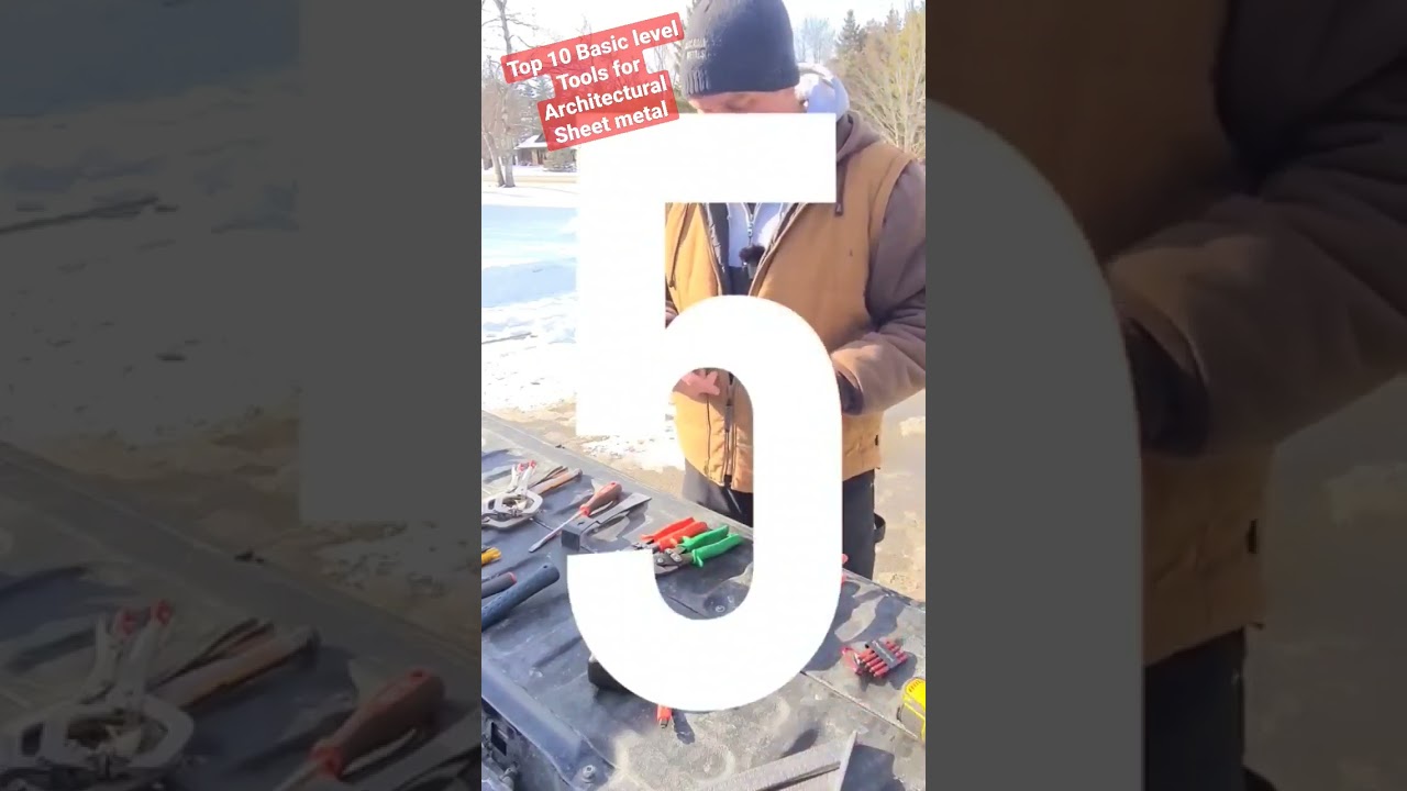Top 10 List for Sheet Metal Tools.               👇 tap here for the full video!