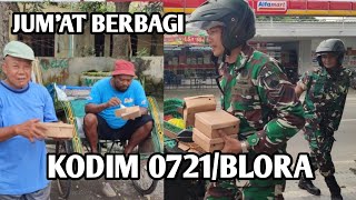 Jum'at Berbagi Kodim 0721/Blora || Jum'at Berkah