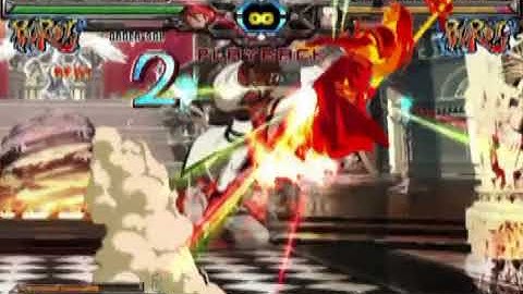 【GGXXAC+R】Order Sol Combo Movie【INFERNO】