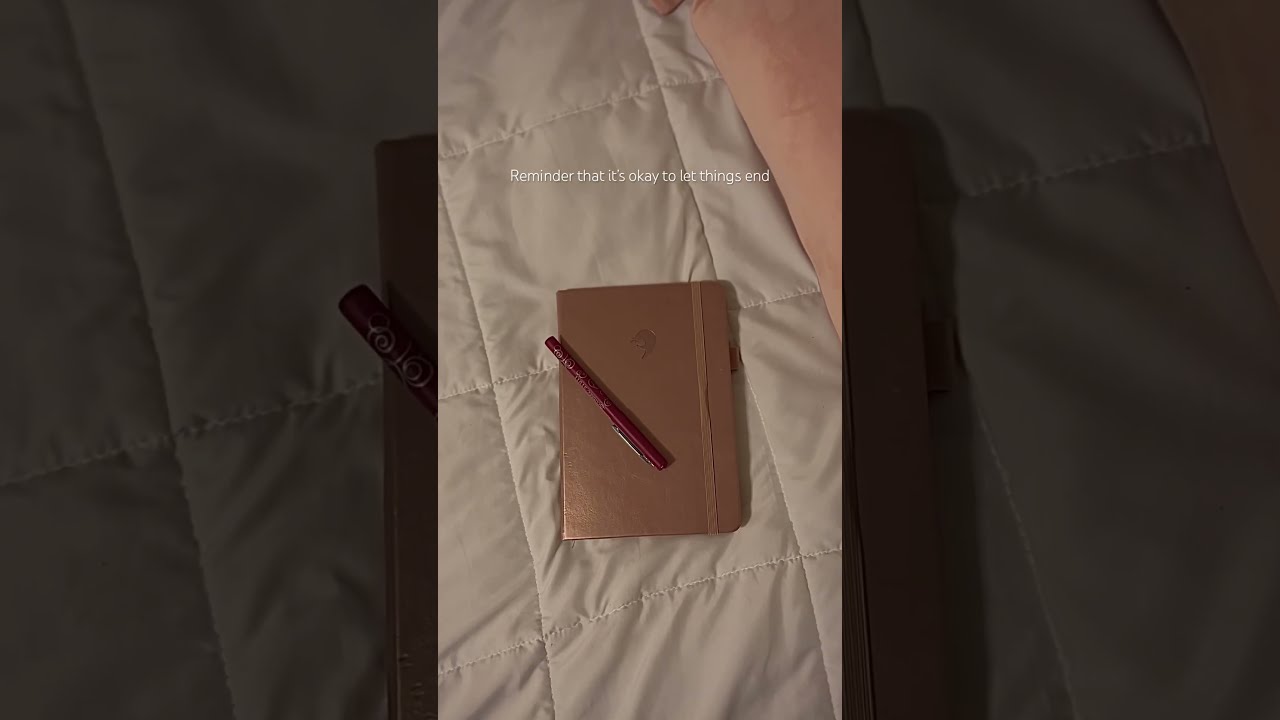 Some Things Have To End So That Better Can Come Along