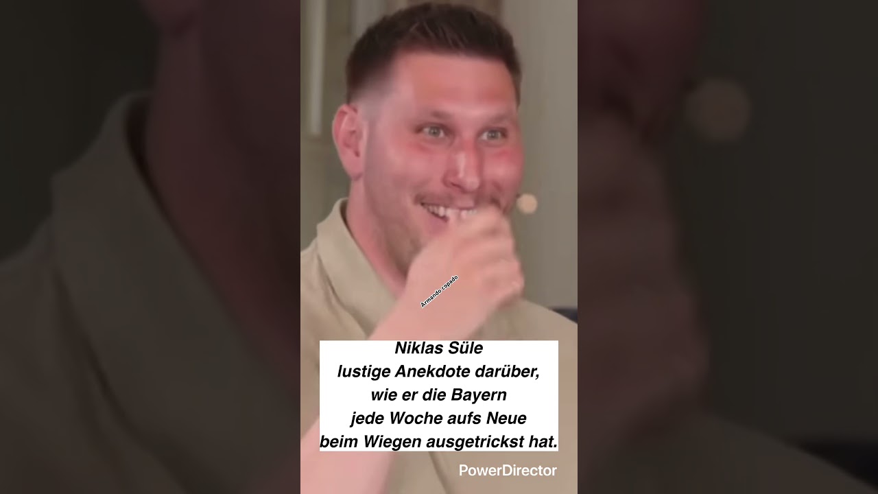 Niklas Süle Anekdote darüber, wie er die Bayern jede Woche  beim Wiegen ausgetrickst hat. #fcbayern