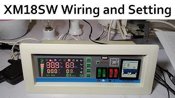 xm18sw setting and wiring humidity and temperature controller