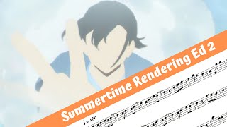 Summertime Render Opening 1 Sheet music for Flute (Solo