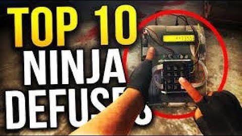 CS GO   BEST OF PRO NINJA DEFUSE COMPILATION 20MIN+