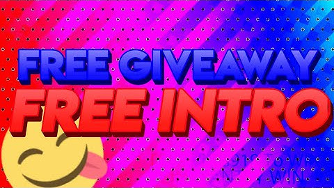 Free 2D Intro Giveaway Made on Android [CLOSE]
