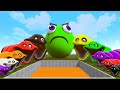 BIG HOLE LAVA NEW ALL ROBLOX HUNGRY WORM ALL COLORS AND RAINBOW SPARTAN KICKING in Garry's Mod!