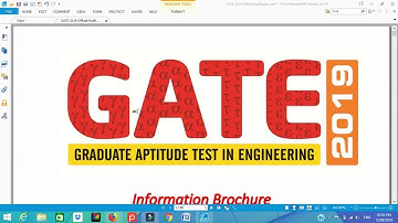 gate exam preparation | gate 2019 || gate 2019 notification iit madras in gujarati