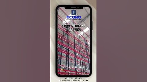 Econo Steels Products I Storage Racks I Warehouse Racking System