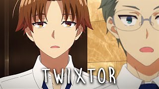 Kiyotaka Ayanokoji Season 2 Episode 2 - Classroom of the Elite Twixtor 1080p