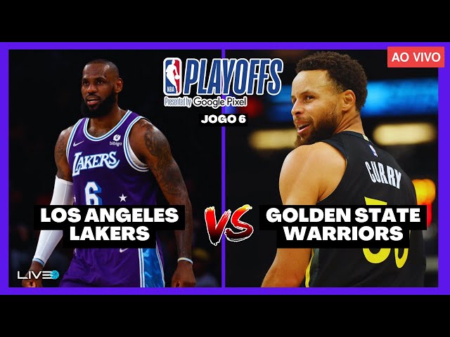 NBA AO VIVO - LOS ANGELES LAKERS X GOLDEN STATE WARRIORS