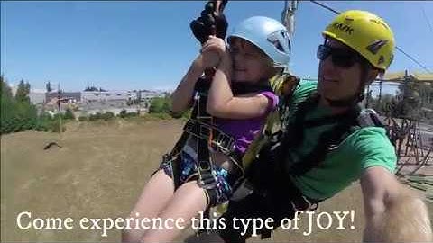 First Time Ziplining