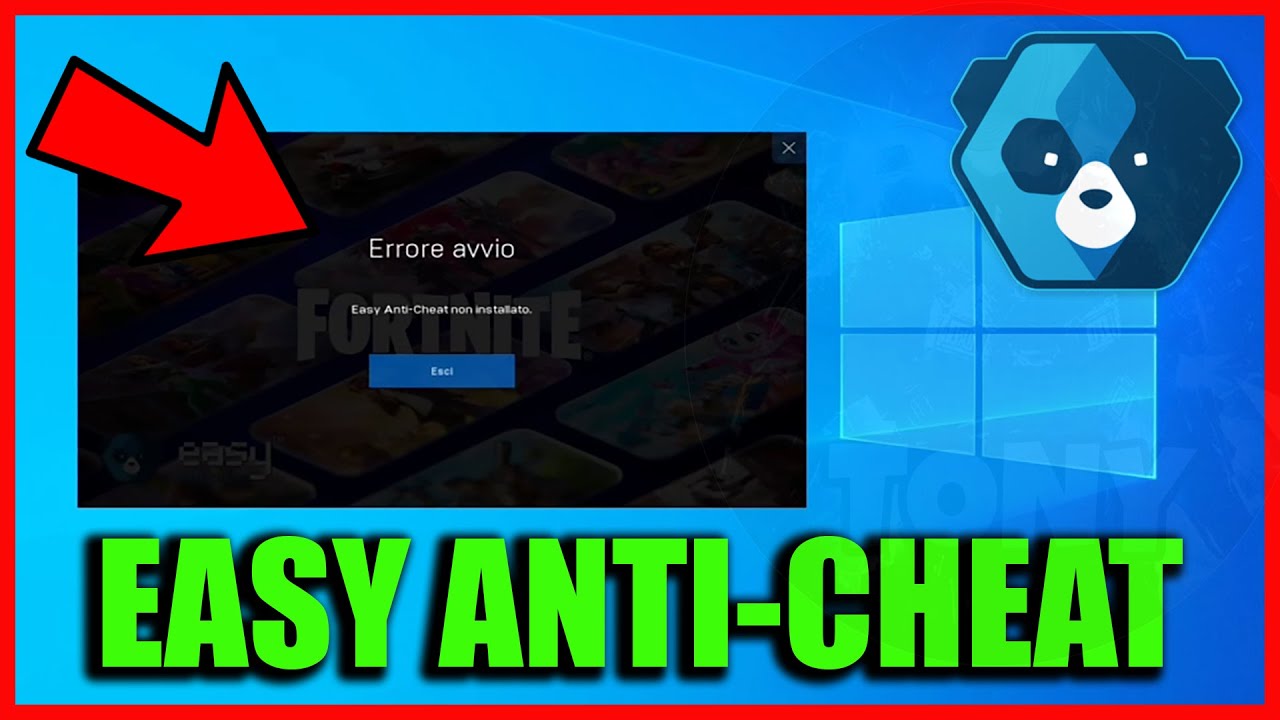 COME INSTALLARE EASY ANTI-CHEAT DI FORTNITE SU WINDOWS 10 | Tutorial # ...