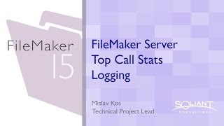 FileMaker Tip: FileMaker Server Top Call Stats Logging