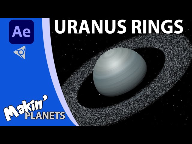 Uranus is the seventh planet in our solar system and has 27 moons and a  vertical ring system Stock Photo - Alamy