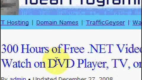 SQL server 11 Business Intelligence Dev Studio Video Tutorial