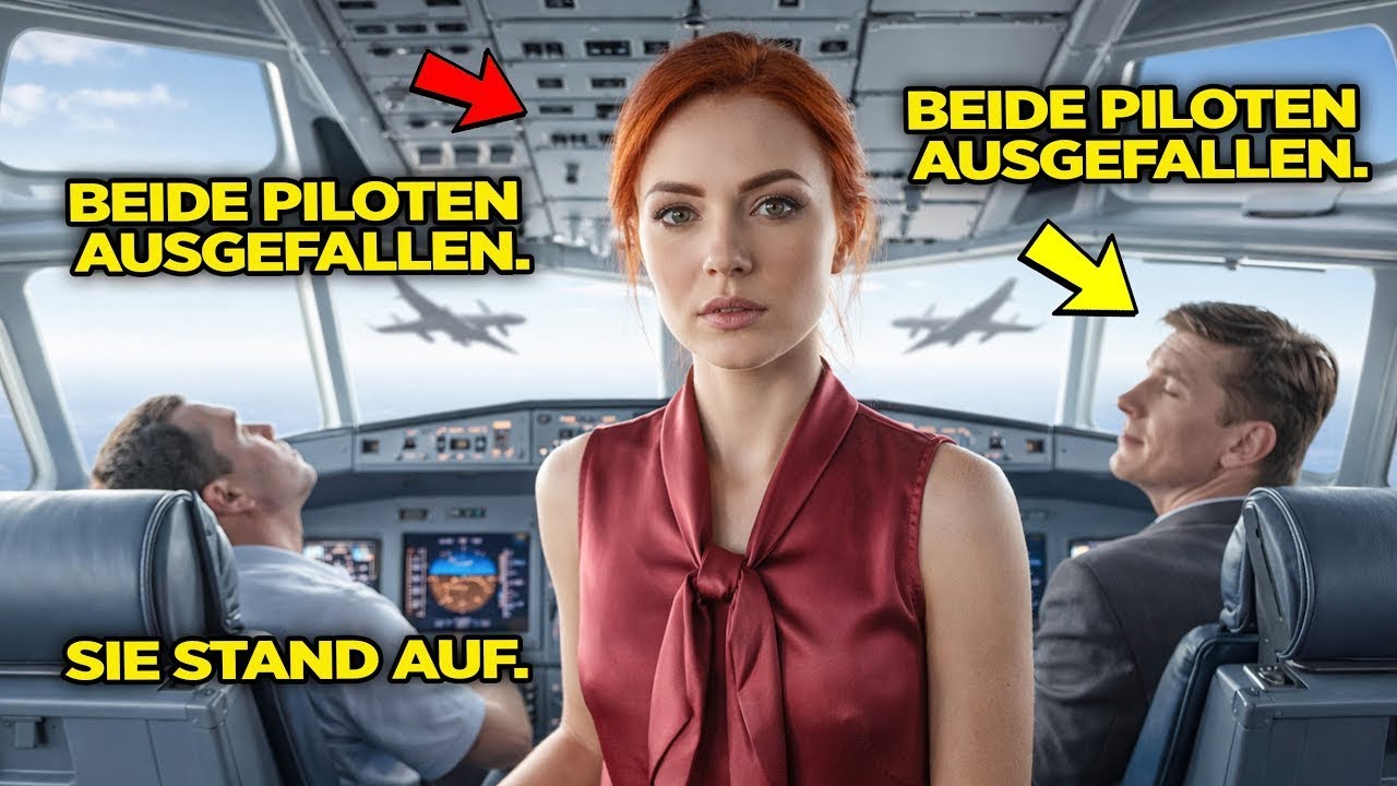 Piloten bewusstlos – „Wer fliegt “ schrie er  Sie stand auf  „Rufname Nighthawk“