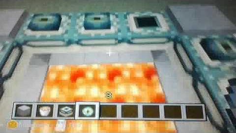 Minecraft xbox 360 -how to make an end portal and nether portal