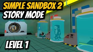 Simple Sandbox 2 Story Mode Level 1 gameplay screenshot 5