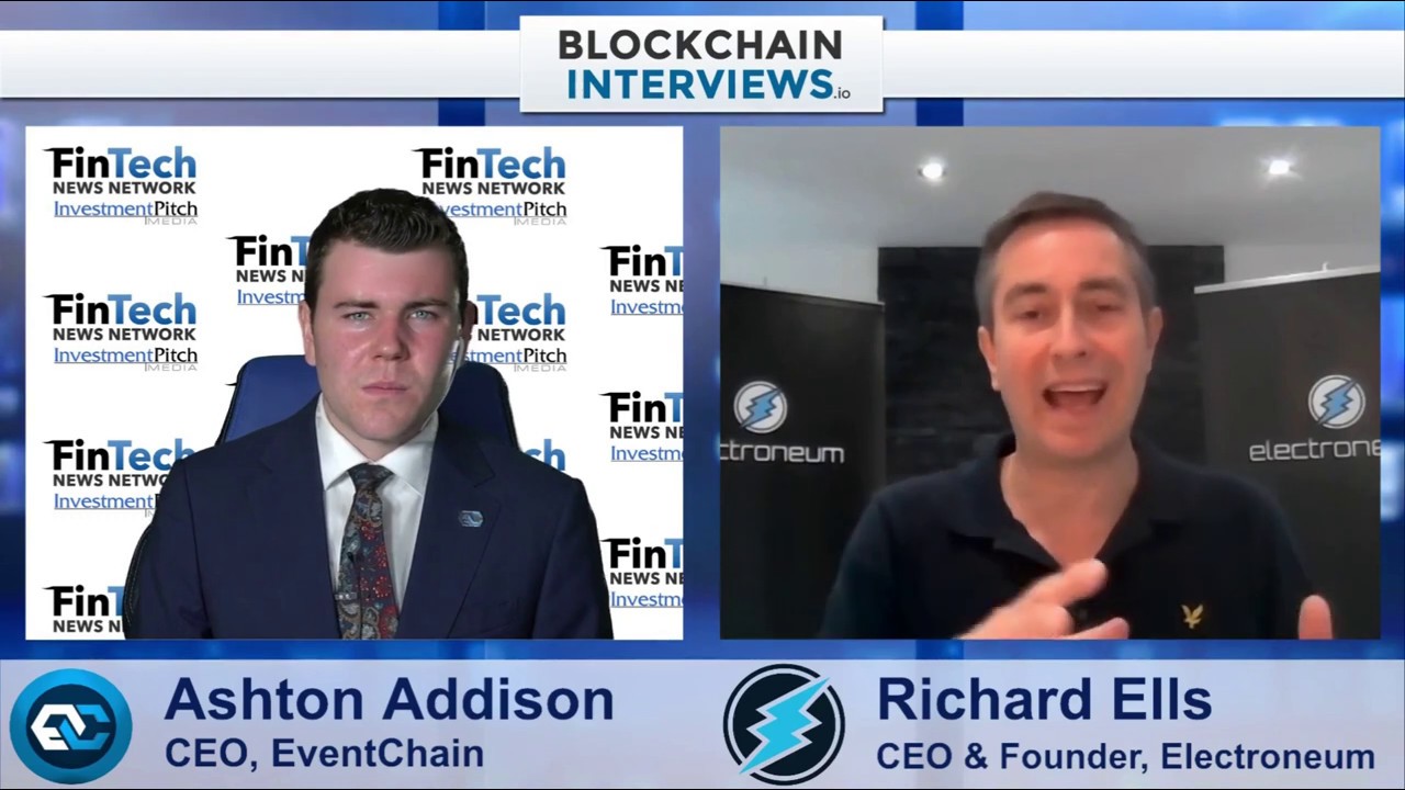 Blockchain Interviews - Richard Ells, CEO & Founder of Electroneum