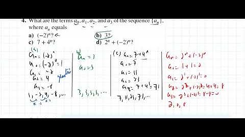 2.4 Sequences and Summation