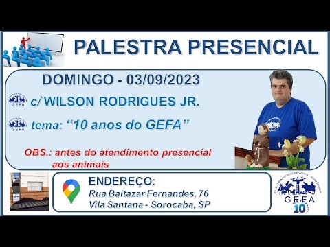 Assista: Palestra Presencial - c/ WILSON RODRIGUES JÚNIOR (03/09/2023)