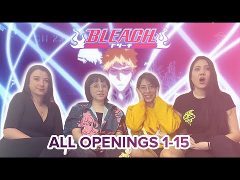 Bleach - Reaction - All Openings 1-15