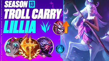 How To Play LILLIA JUNGLE & Be A MONSTER Carry Jungler (EVEN When Your Bot Lane Hard Troll)