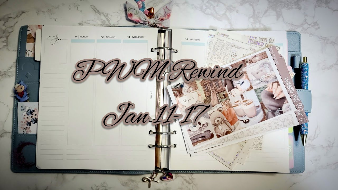 PWM Rewind | Jan 11-17 | PlannerPixieCo