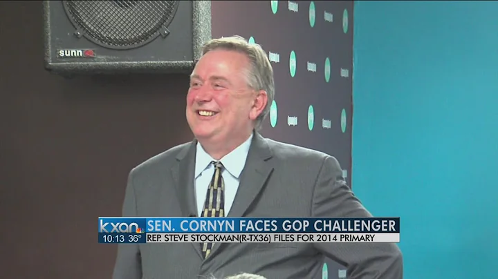 Stockman challenges Cornyn in Texas US Senate race