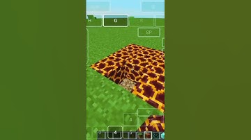 Minecraft magma block and Diamond block 🥴 #ytshorts #viral #totalgaming #gamerfleet #yessmartypie