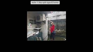 KOLIN E3 error split type Ksm-15MB1INV-1