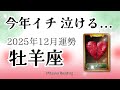 牡羊座12月は凄すぎ!今年一番の感動。遂に使命に出会う強烈な流れ♈️2025年12月運勢仕事恋愛人間関係【癒しのタロット個人鑑定級】
