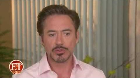 ET Interview with Robert Downey Jr 