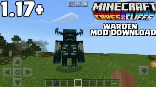 MINECRAFT 1.17+ CAVES & CLIFFS UPDATE 2021 WARDEN MOB MOD DOWNLOAD screenshot 4