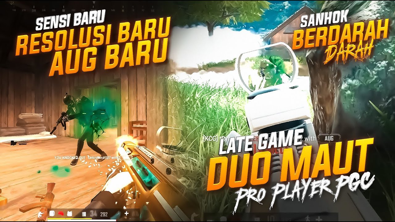 THE REAL SANHOK BERDARAH !! LATE GAME SUPER SENGIT DUO MAUT BARENG PRO PLAYER PGC !! 