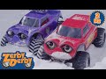 Santas tiny trucks  holiday vehicles  full episodes  zerby derby