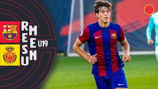 RESUMEN: FC Barcelona vs RCD Mallorca Juvenil A U19 2023