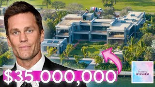 Tom Brady | Inside His $35 Million Miami Bachelor Pad on Billionaire’s Bunker | House Tour 2024