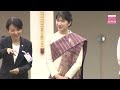 Princess Aiko is in Laos and visits That Luang Stupa