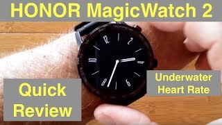 HUAWEI Honor MagicWatch 2 5ATM Music Storage 46mm GPS Advanced Fitness Smartwatch: Quick Overview