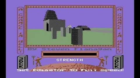 A Chance In Hell Game C64 game Fast Emulation Bit like 8-bit Minecraft
