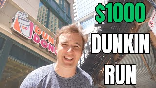 COMPLETING THE WORLD'S LONGEST DUNKIN RUN