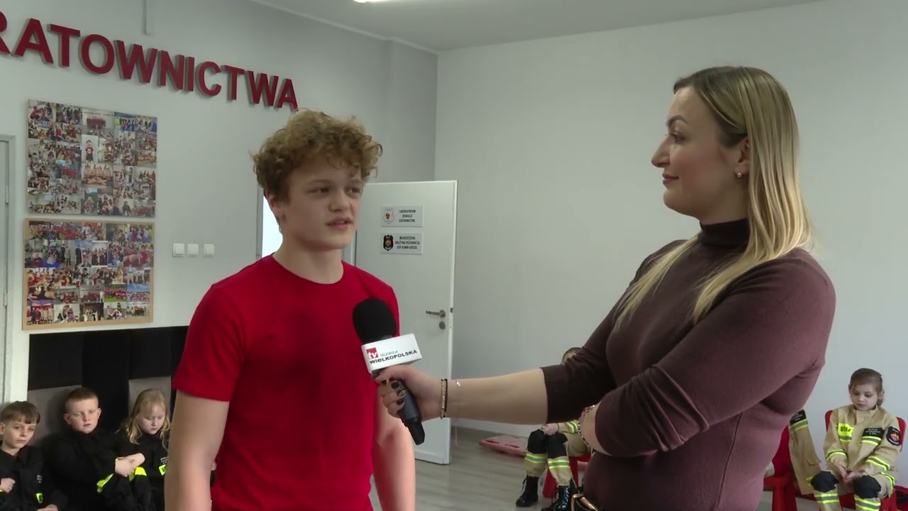 Ratować życie można w każdym wieku- Młodzieżowa Drużyna Pożarnicza z Konina